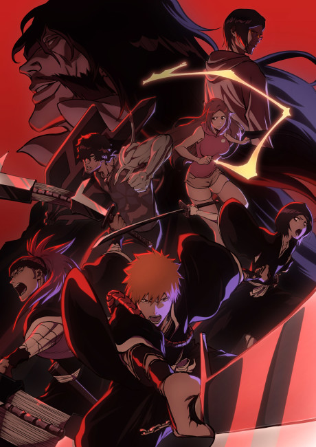 Arte de capa de BLEACH: Thousand-Year Blood War, do catálogo AniList.