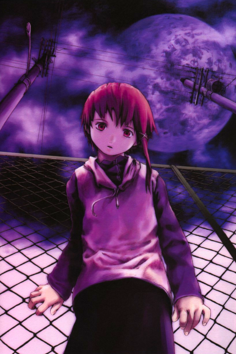 Arte de capa de Serial Experiments Lain, do catálogo AniList.