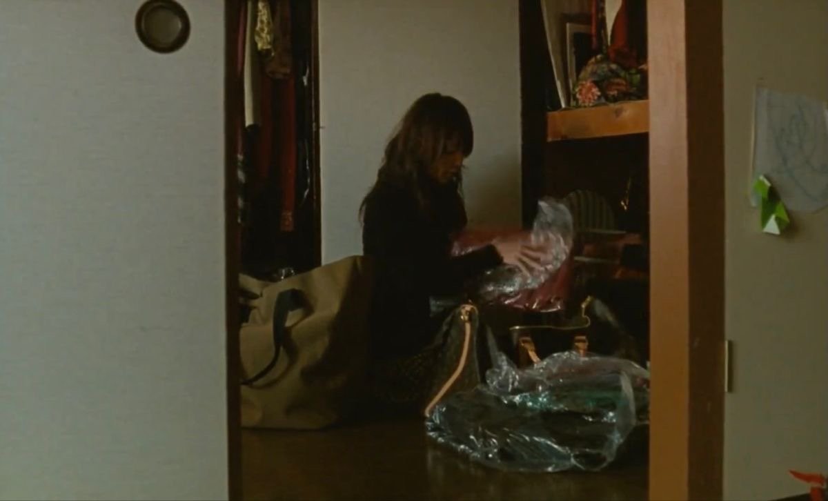 A mãe preparando a partida